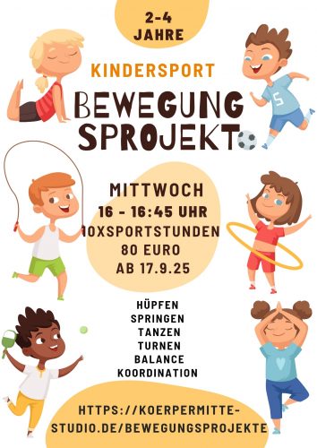 Einstieg jeden Mittwoch ab 30.04.2025 möglich !